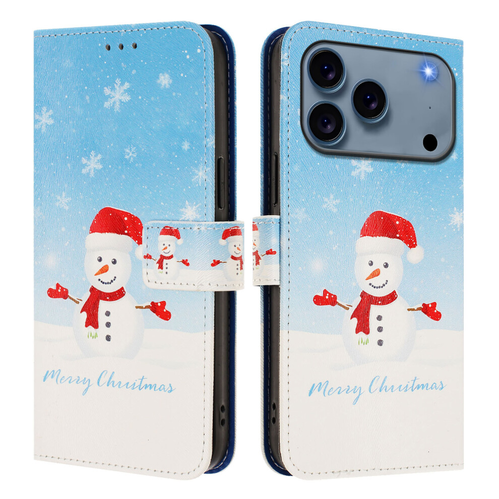 (Snowflake Snowman) For Iphone 17 Pro Max Case 6914277300982