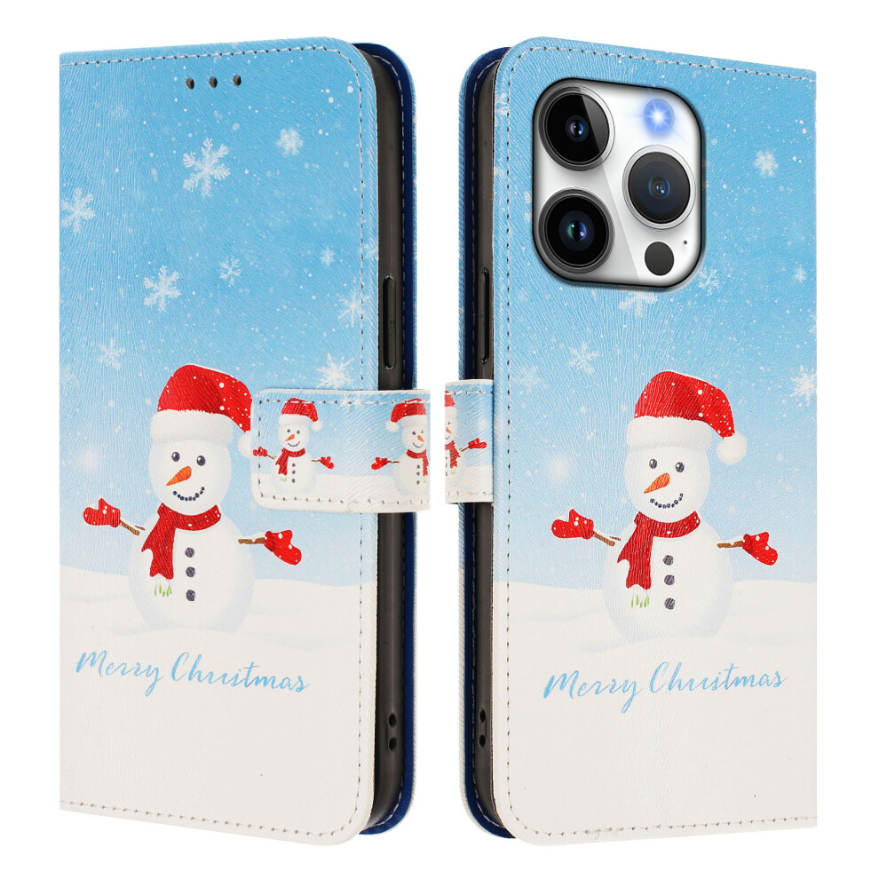 (Snowflake Snowman) For Iphone 16 Pro Case 6914275192800