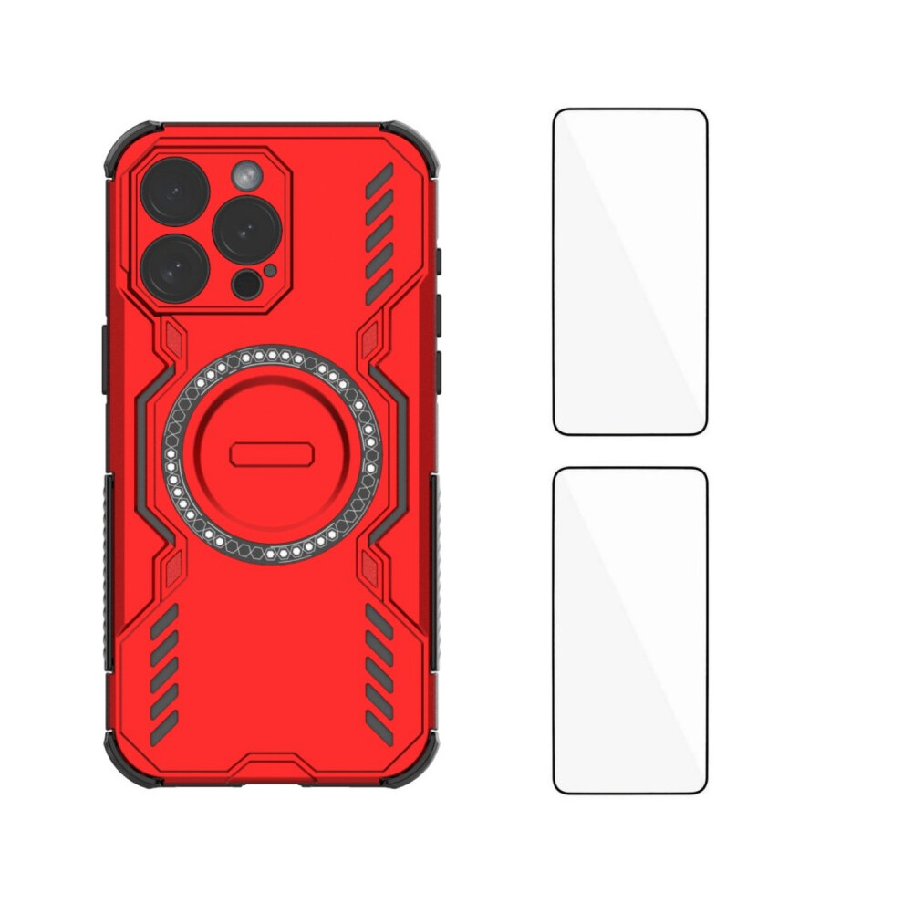 (Red) For Iphone 15 Pro Case Red 6914276836413