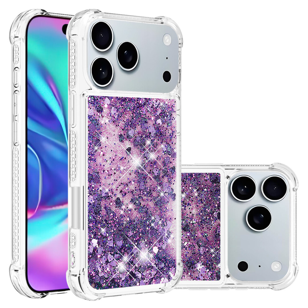 ( Purple/Hearts) For Iphone 17 Pro Max Case Dark/Purple 6914276790548