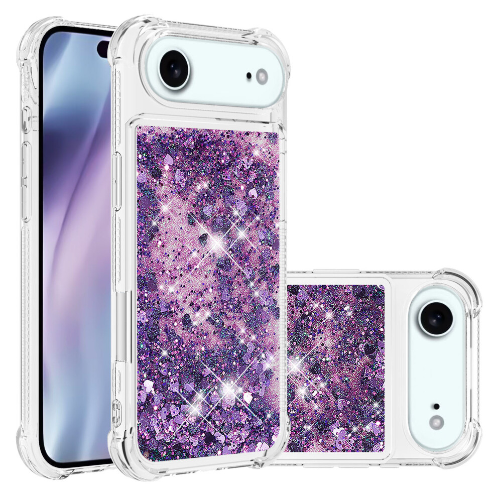 ( Purple/Hearts) For Iphone 17 Air Case Dark/Purple 6914273356471