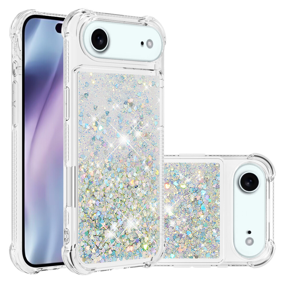(Silver/Hearts) For Iphone 17 Air Case Silver 6914272459920