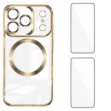 (Gold) For iPhone 17 Pro Max Case