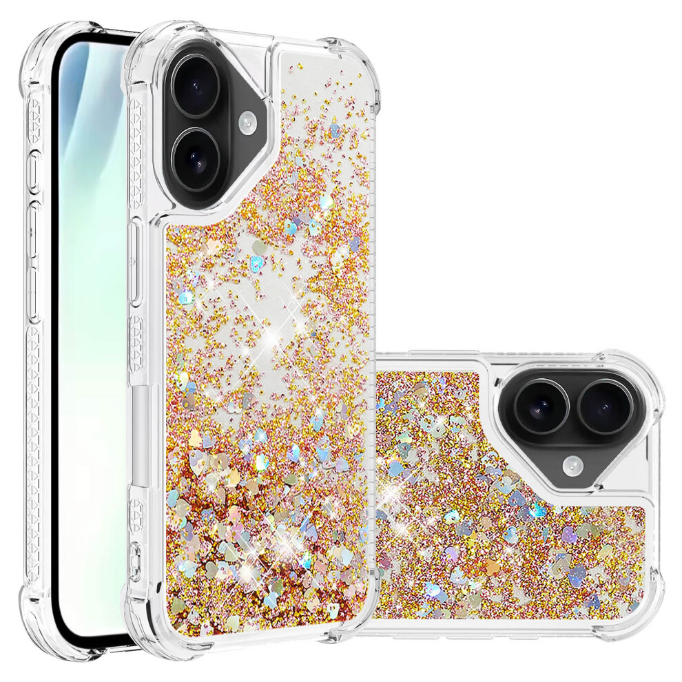 (Gold/Hearts) For Iphone 17 Case Gold 6914278565960