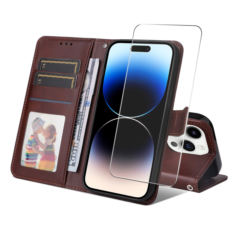 (Brown) For Iphone 15 Pro Max Case Brown 6914273987149