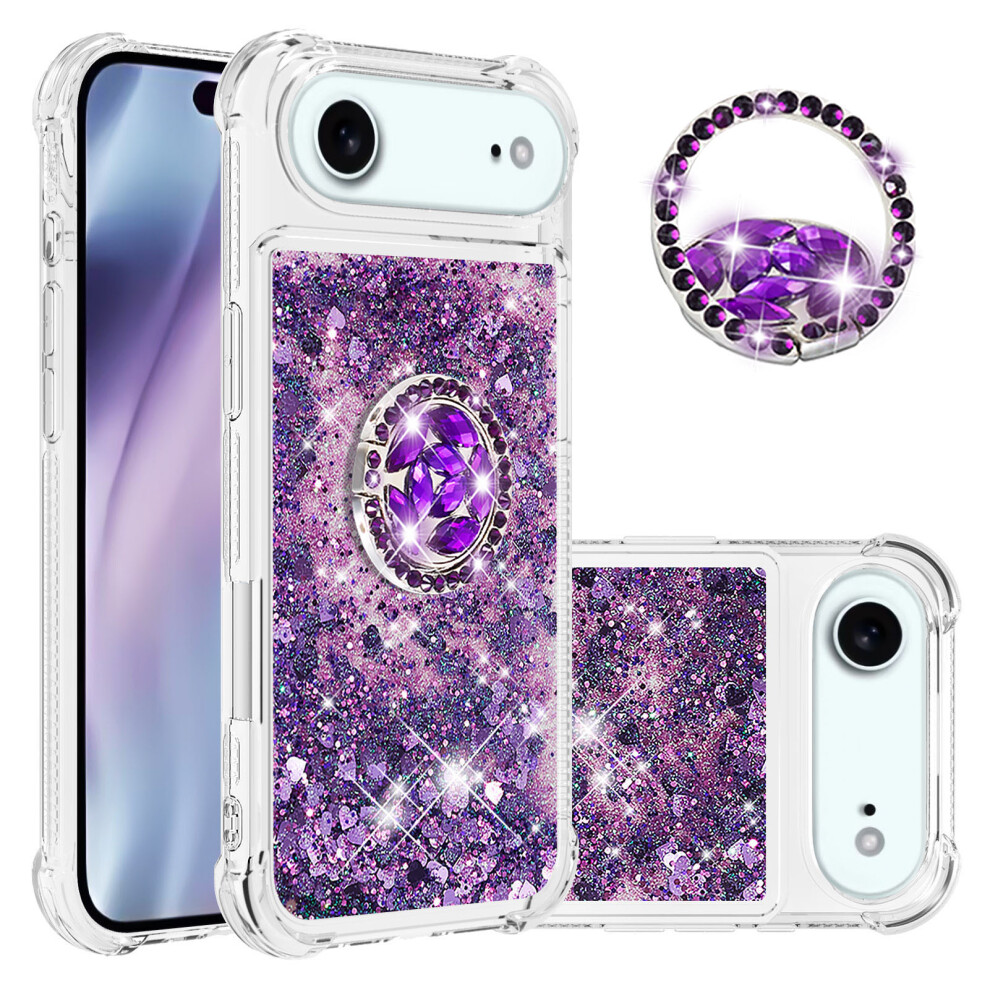 ( Purple/Heart) For Iphone 17 Air Case Dark/Purple 6914278953491