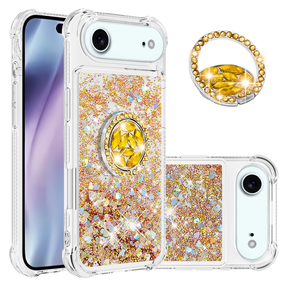(Gold/Hearts) For Iphone 17 Air Case Gold 6914270038165