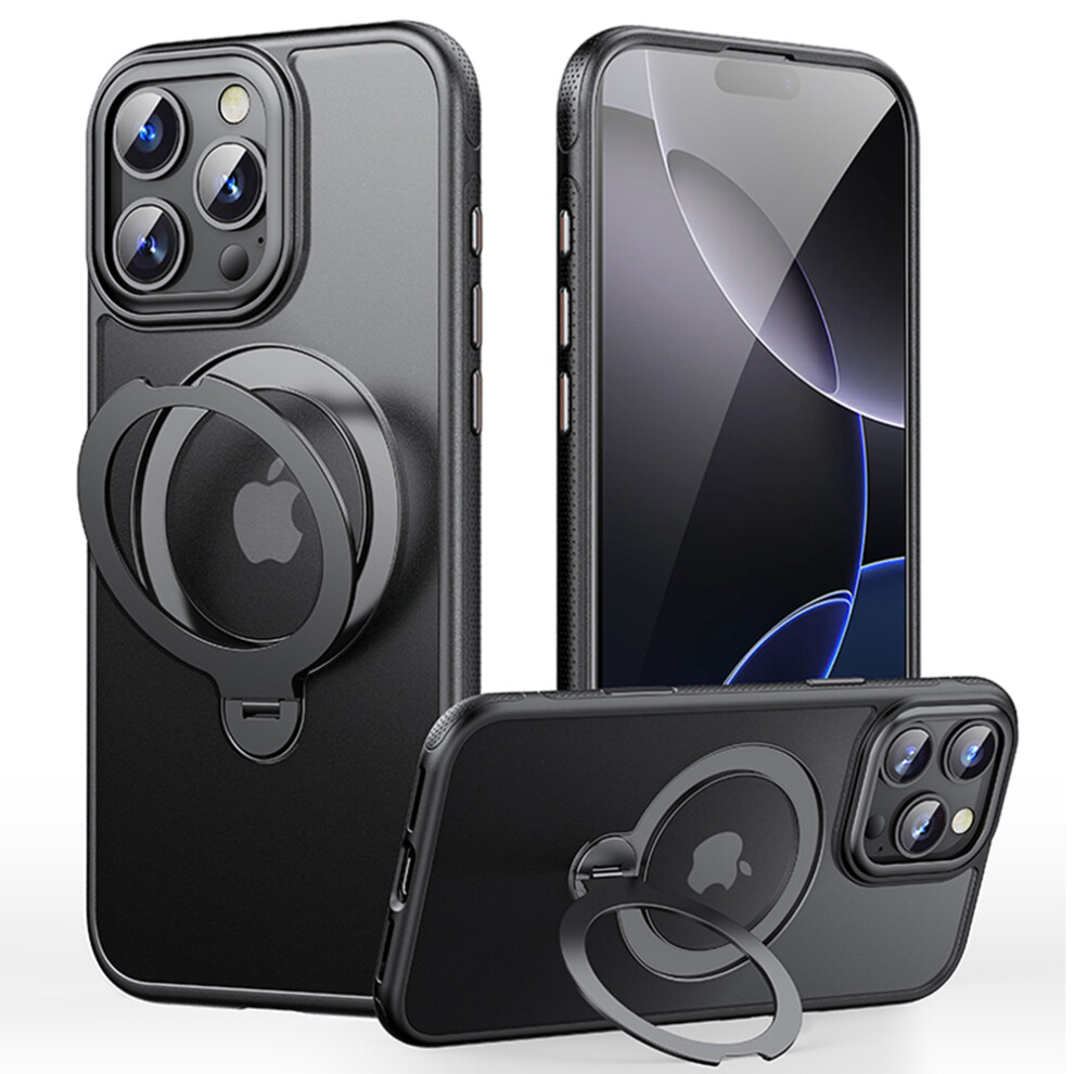 (Black) For Iphone 16 Pro Case Black 6914275715221