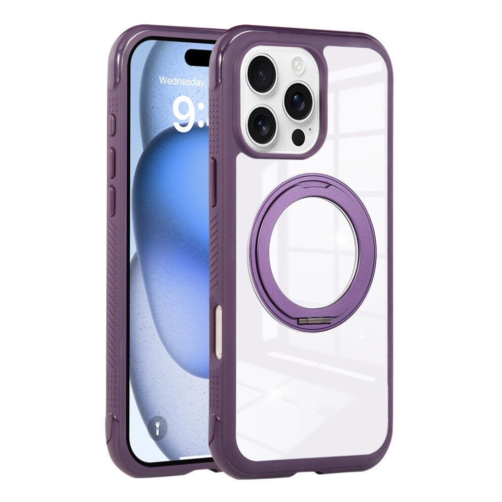 (Dark ) For Iphone 16 Pro Case Purple 6914279352088