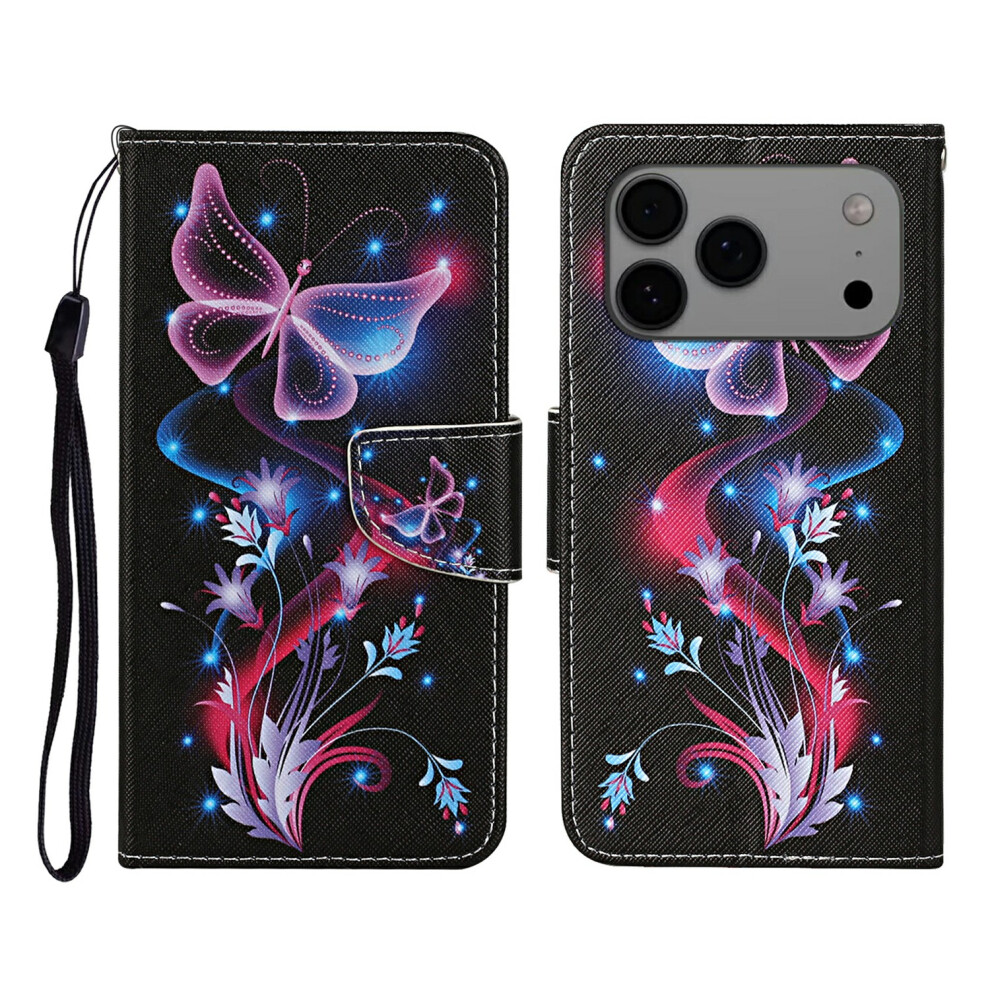 (Glowing Butterfly) For Iphone 17 Pro Case 6914277489304