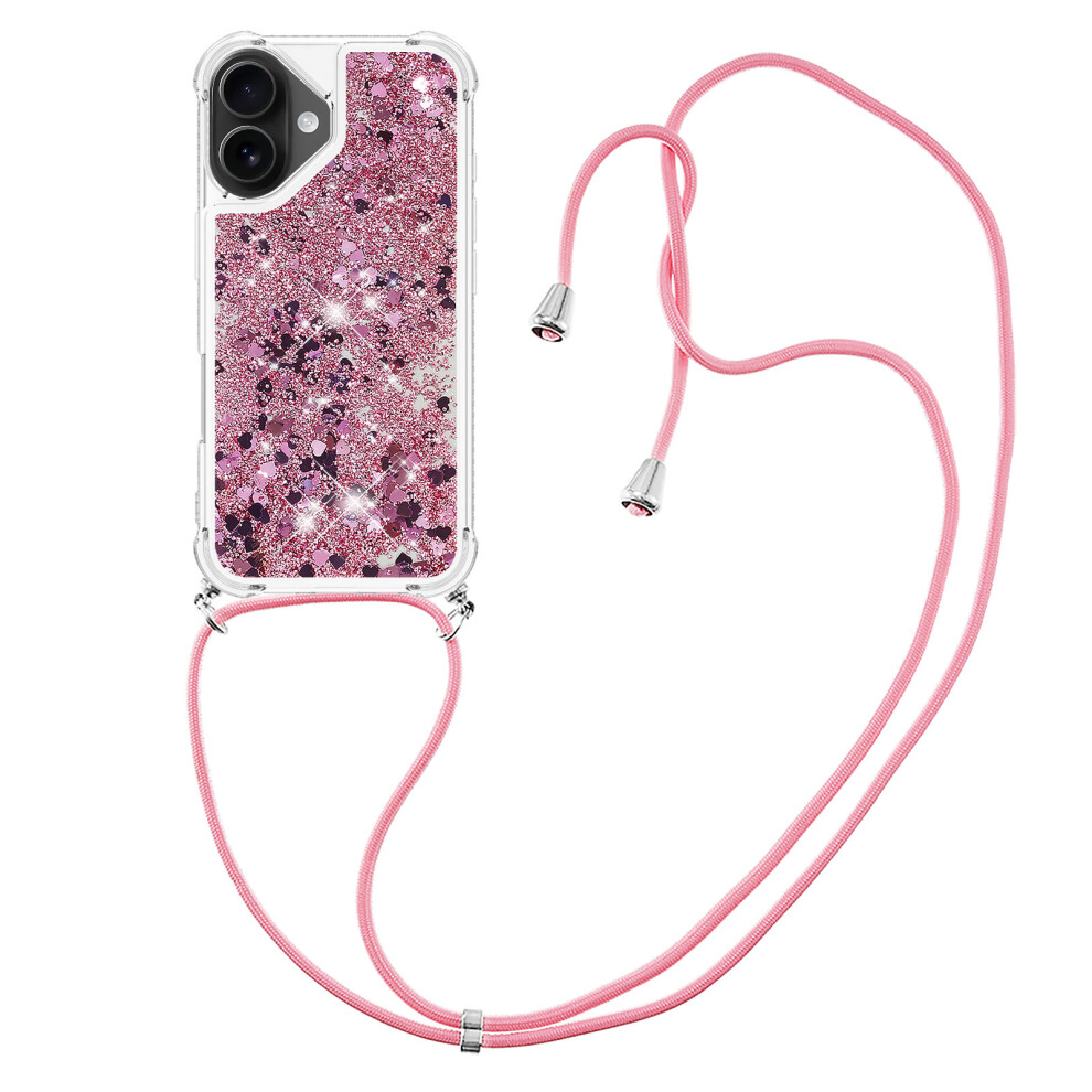 (Rose /Hearts) For Iphone 17 Case Gold 6914277982508