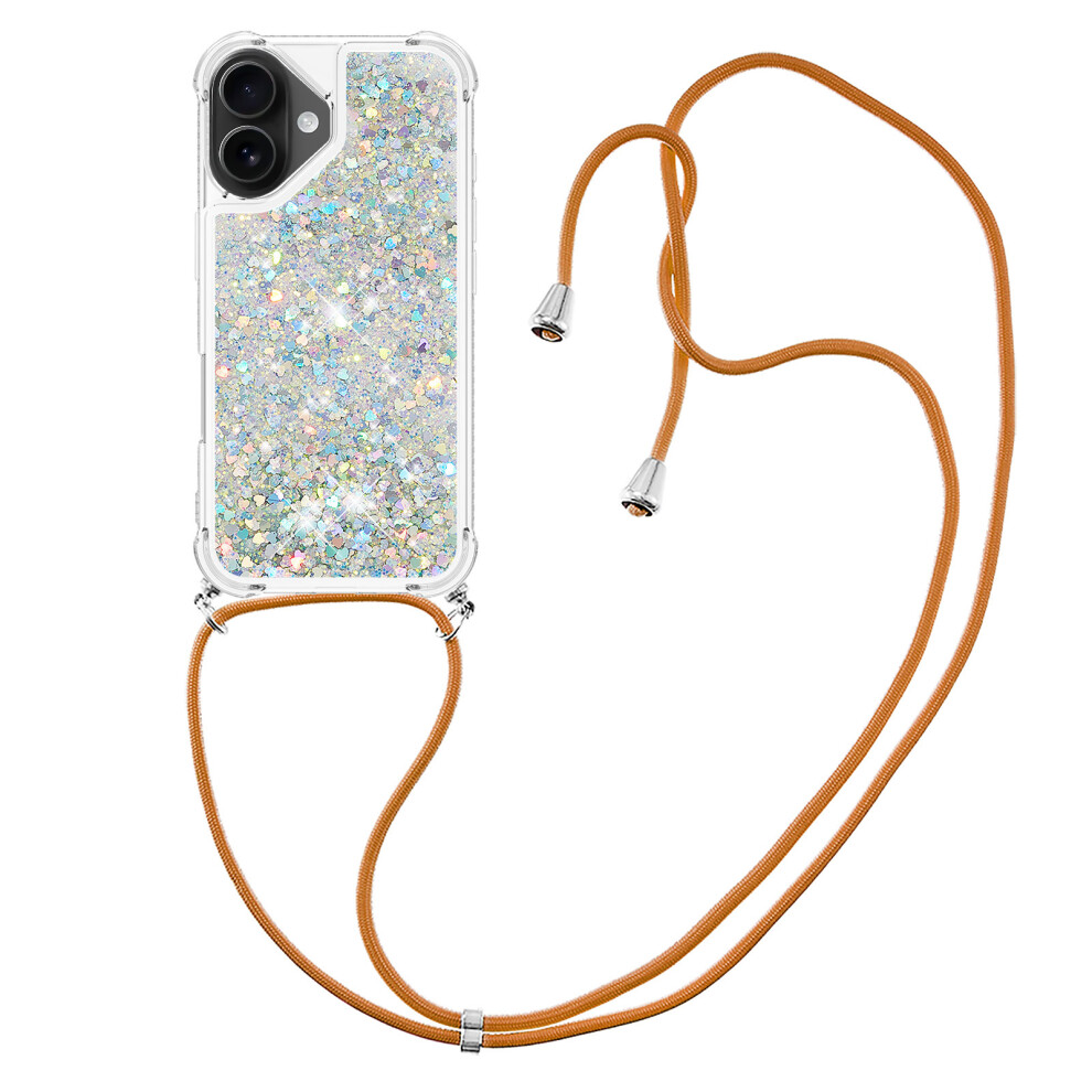 (Silver/Hearts) For Iphone 17 Case Silver 6914278181139