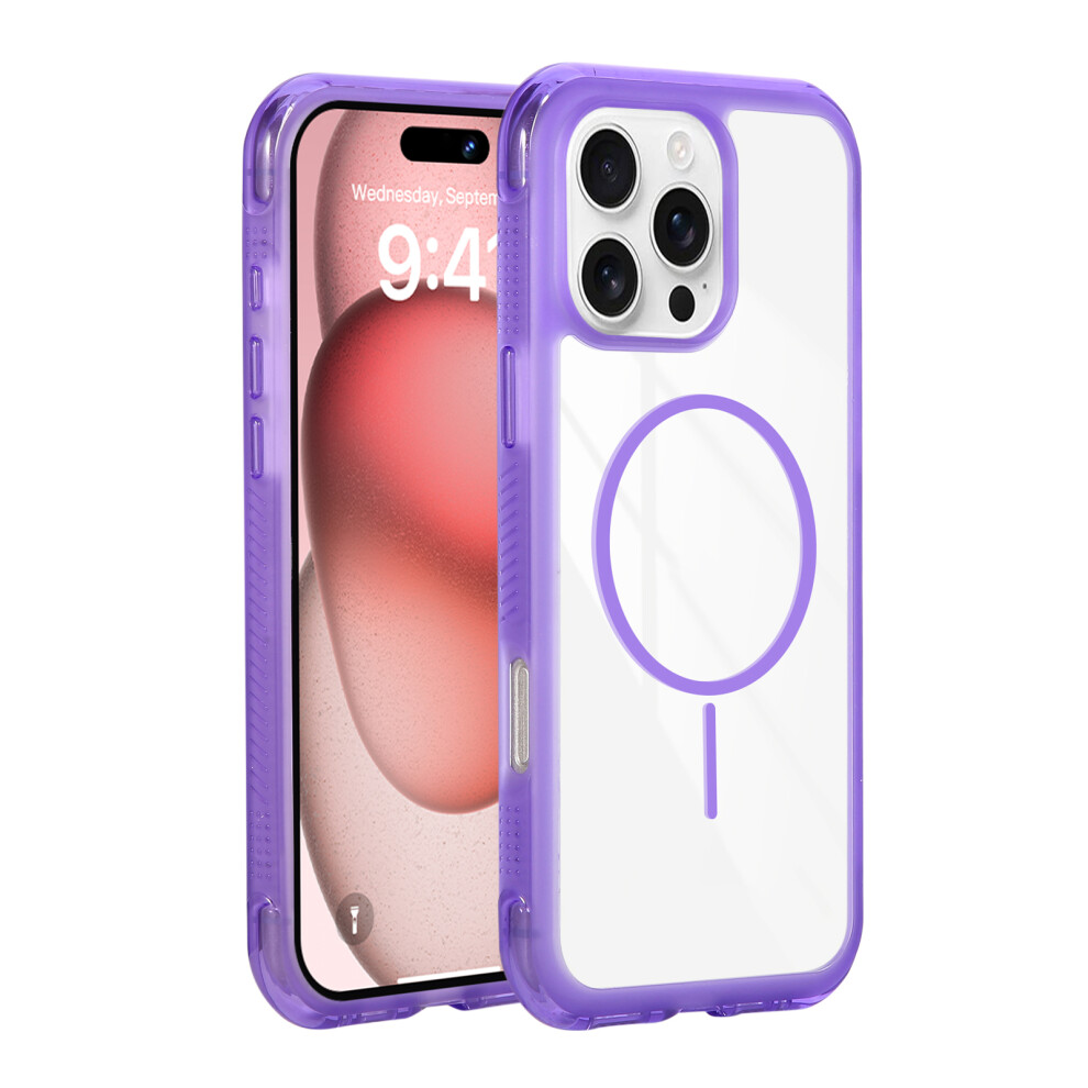 (Purple) For Iphone 16 Pro Case Purple 6914271210461