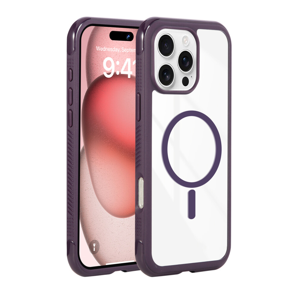 (Dark ) For Iphone 16 Pro Case Purple 6914279563958