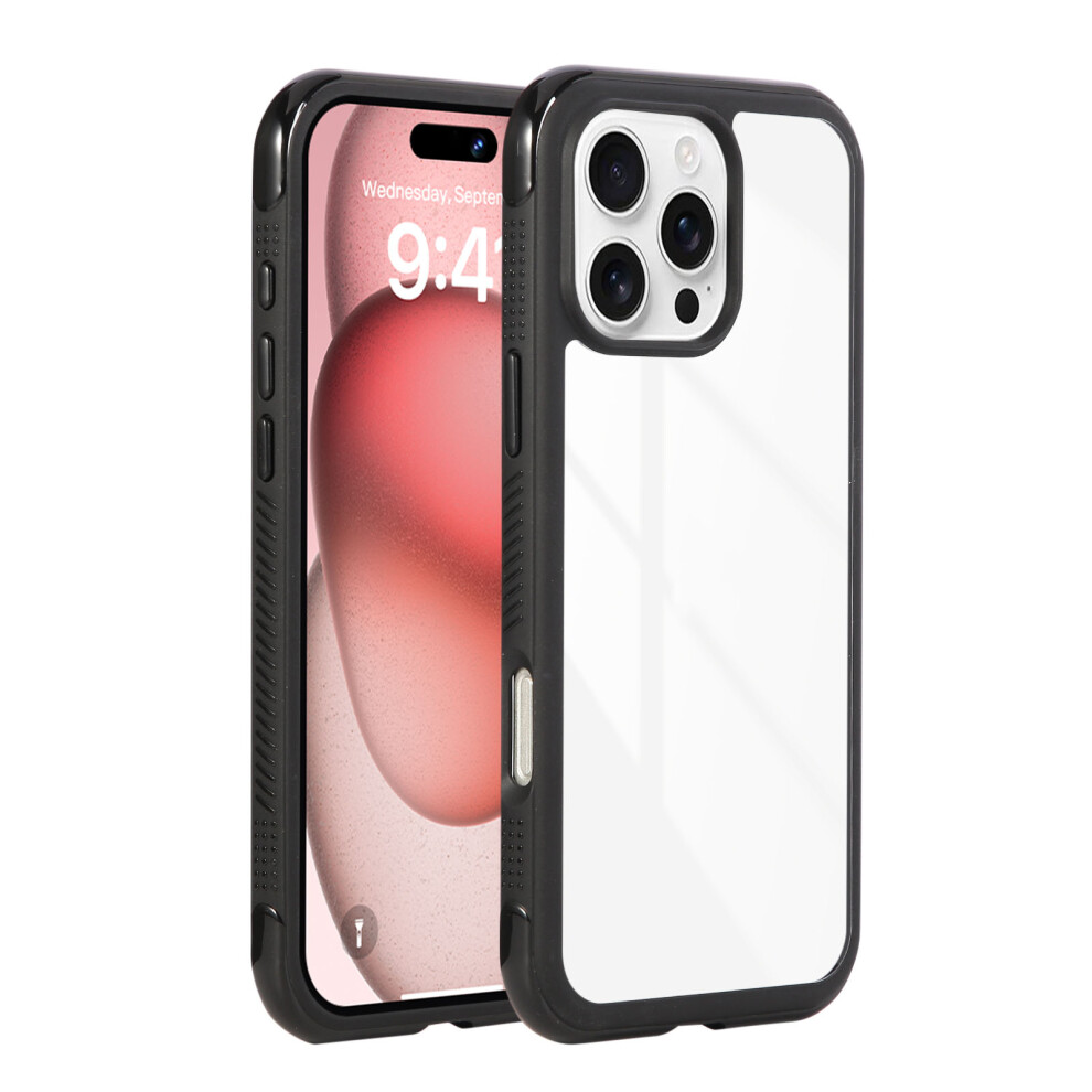 (Black) For Iphone 16 Pro Case Black 6914272907094