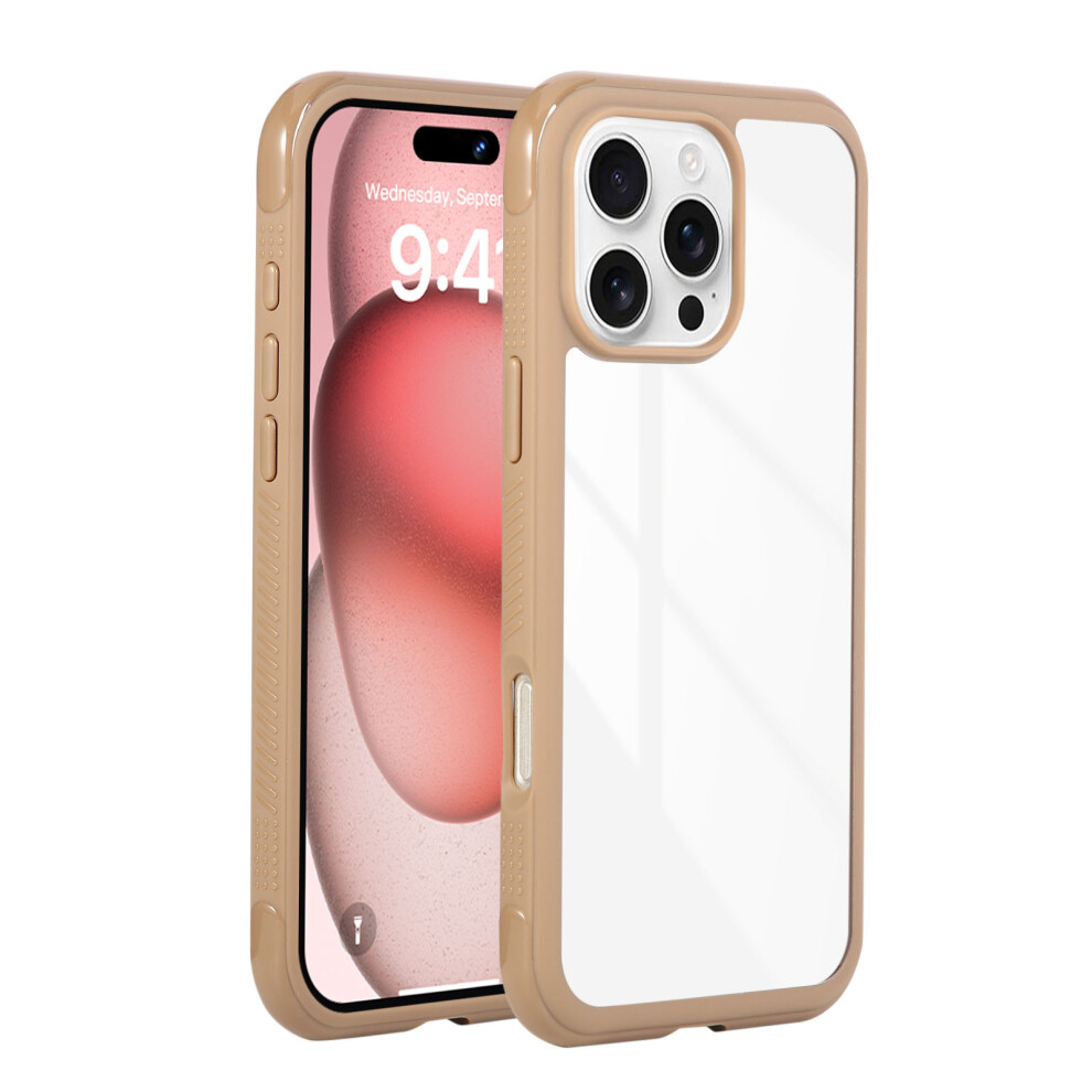 (Coffee) For Iphone 16 Pro Case Brown 6914271288729