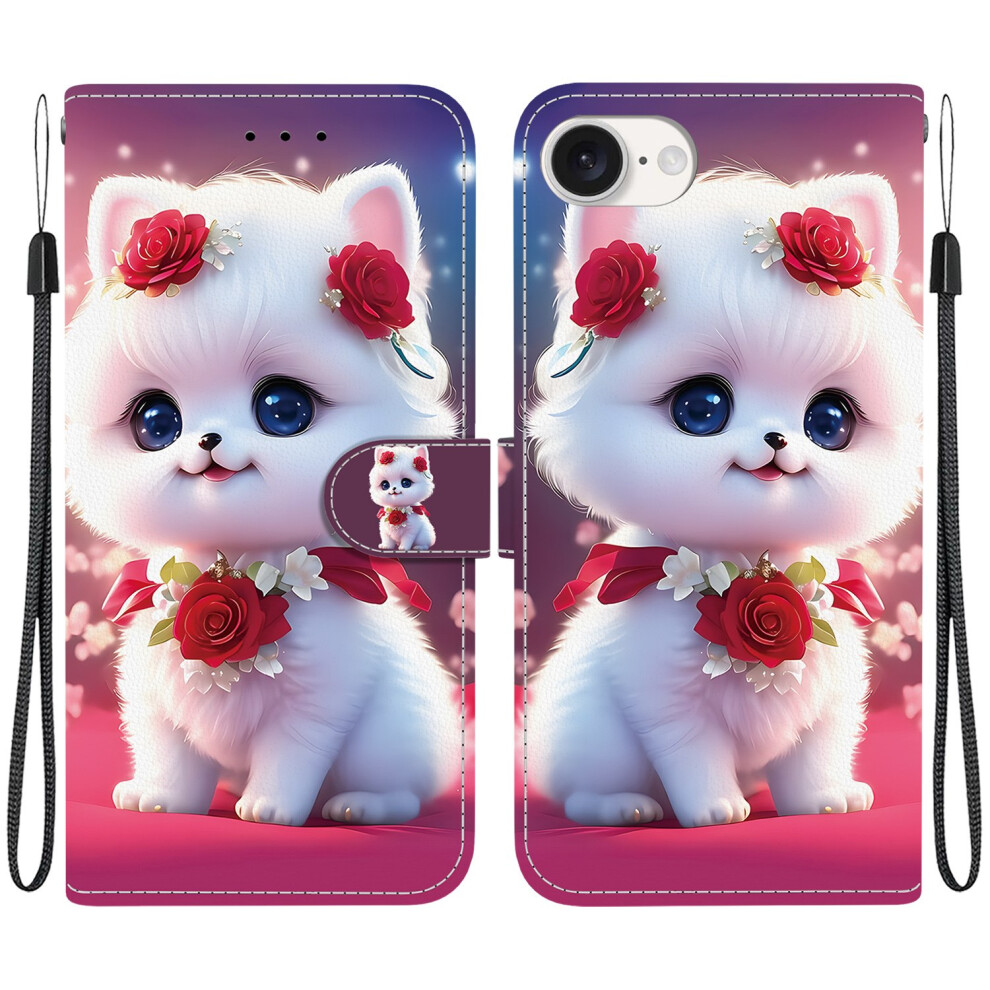 (Rose Cat) For Iphone 16E Case 6914278157189