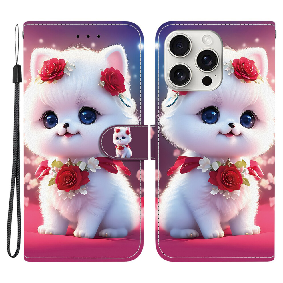 (Rose Cat) For Iphone 16 Pro Max Case 6914271237796