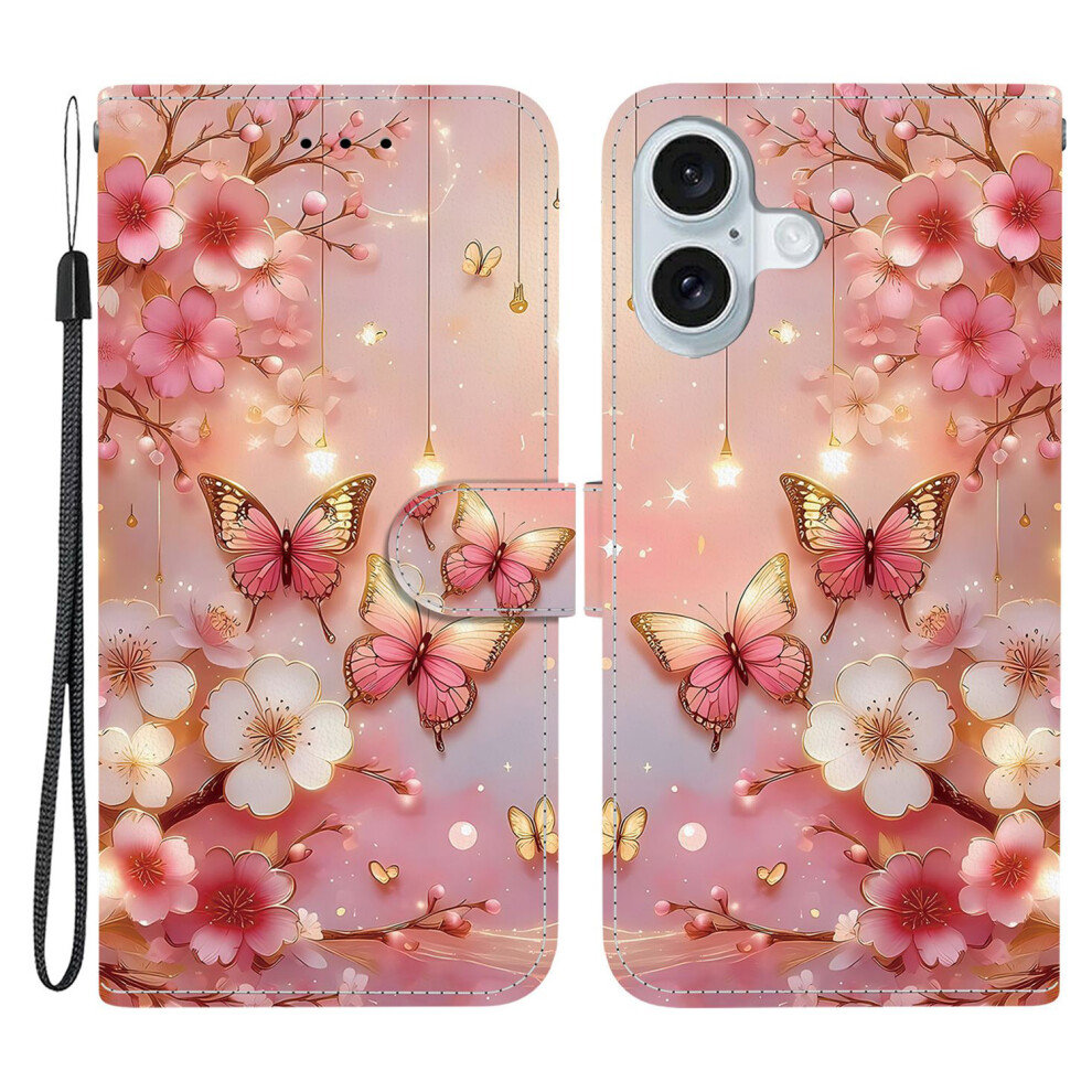 (Lantern Butterfly) For Iphone 16 Plus Case 6914276909087