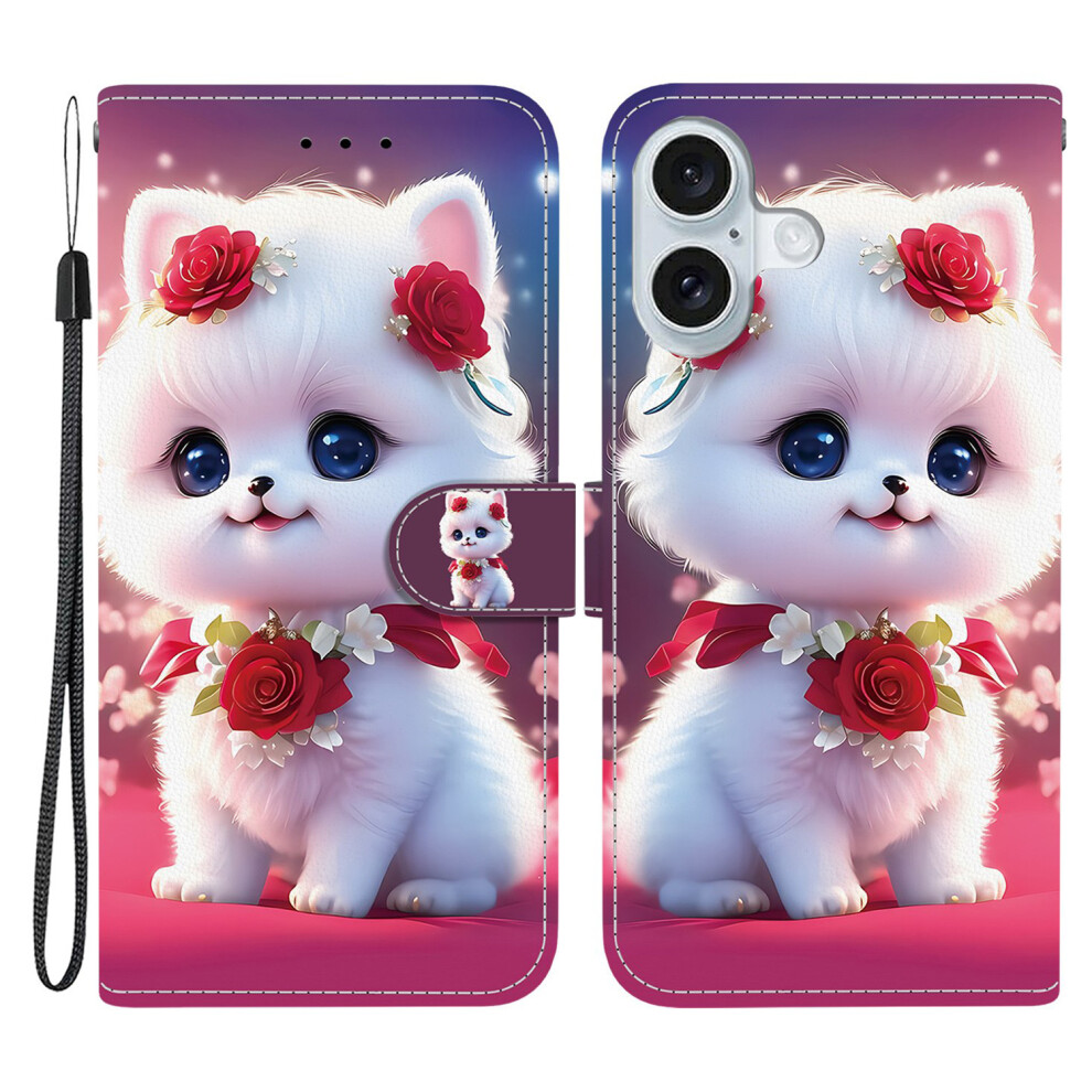 (Rose Cat) For Iphone 16 Case 6914272691092