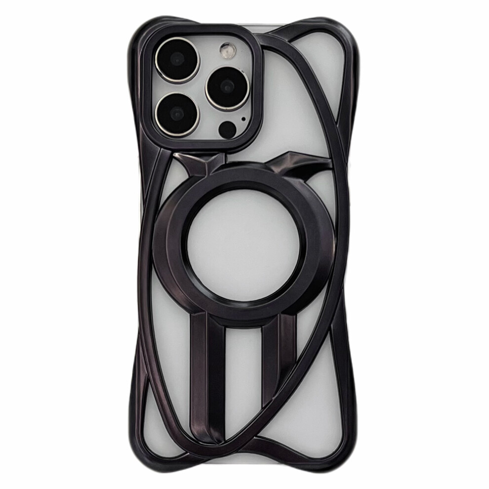 (Black) For Iphone 16 Pro Case Black 6914279347794