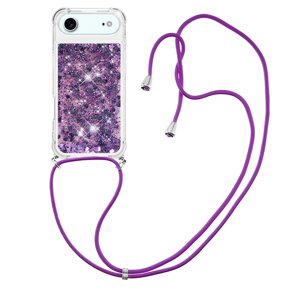 ( Purple/Hearts) For Iphone 17 Air Case Dark/Purple 6914276849024