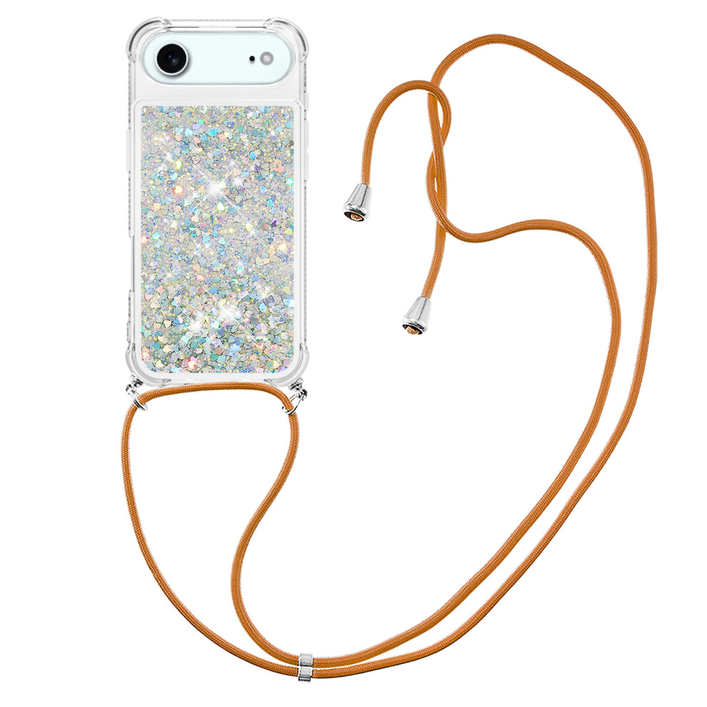 (Silver/Hearts) For Iphone 17 Air Case Silver 6914271995290