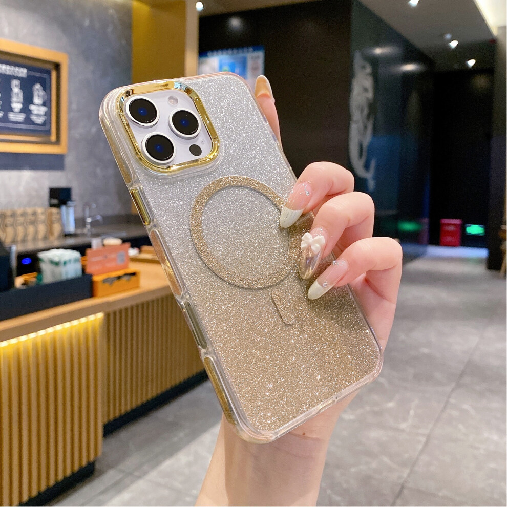 (Gold) For Iphone 16 Pro Max Case Gold 6914272632408