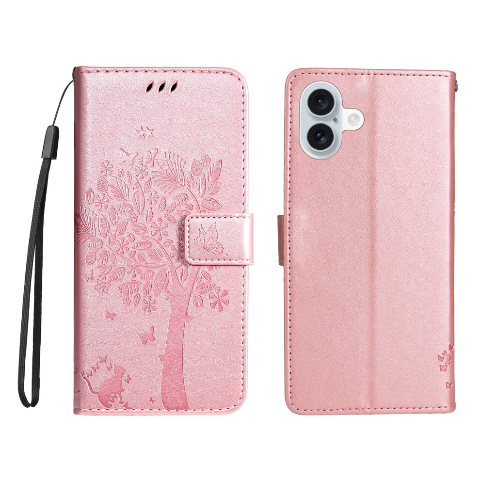 (Rose ) For Iphone 16 Plus Case Gold 6914278456879