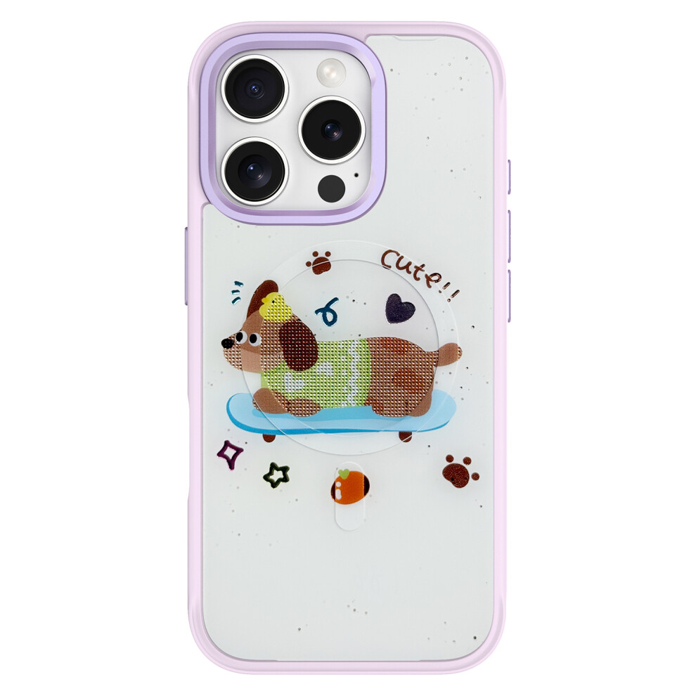(Purple) For Iphone 16 Pro Max Case Purple 6914278242564