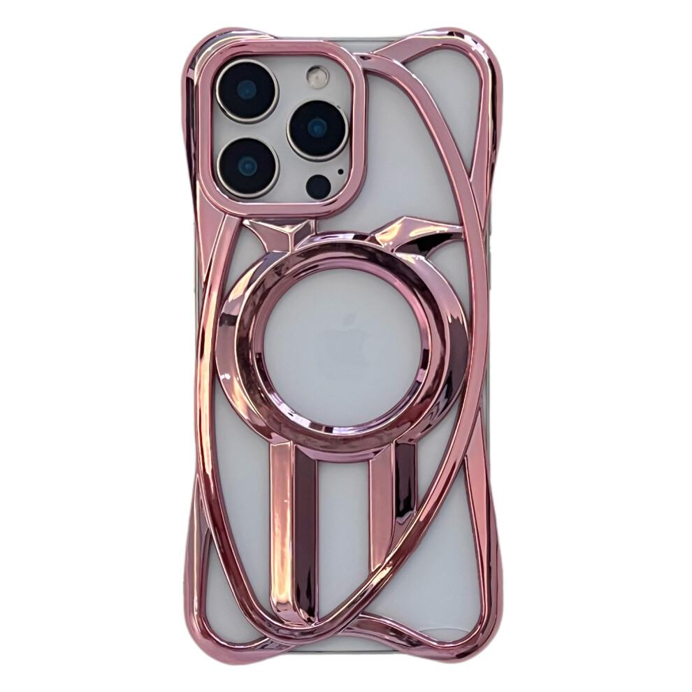 (Rose ) For Iphone 16 Pro Case Gold 6914279140593