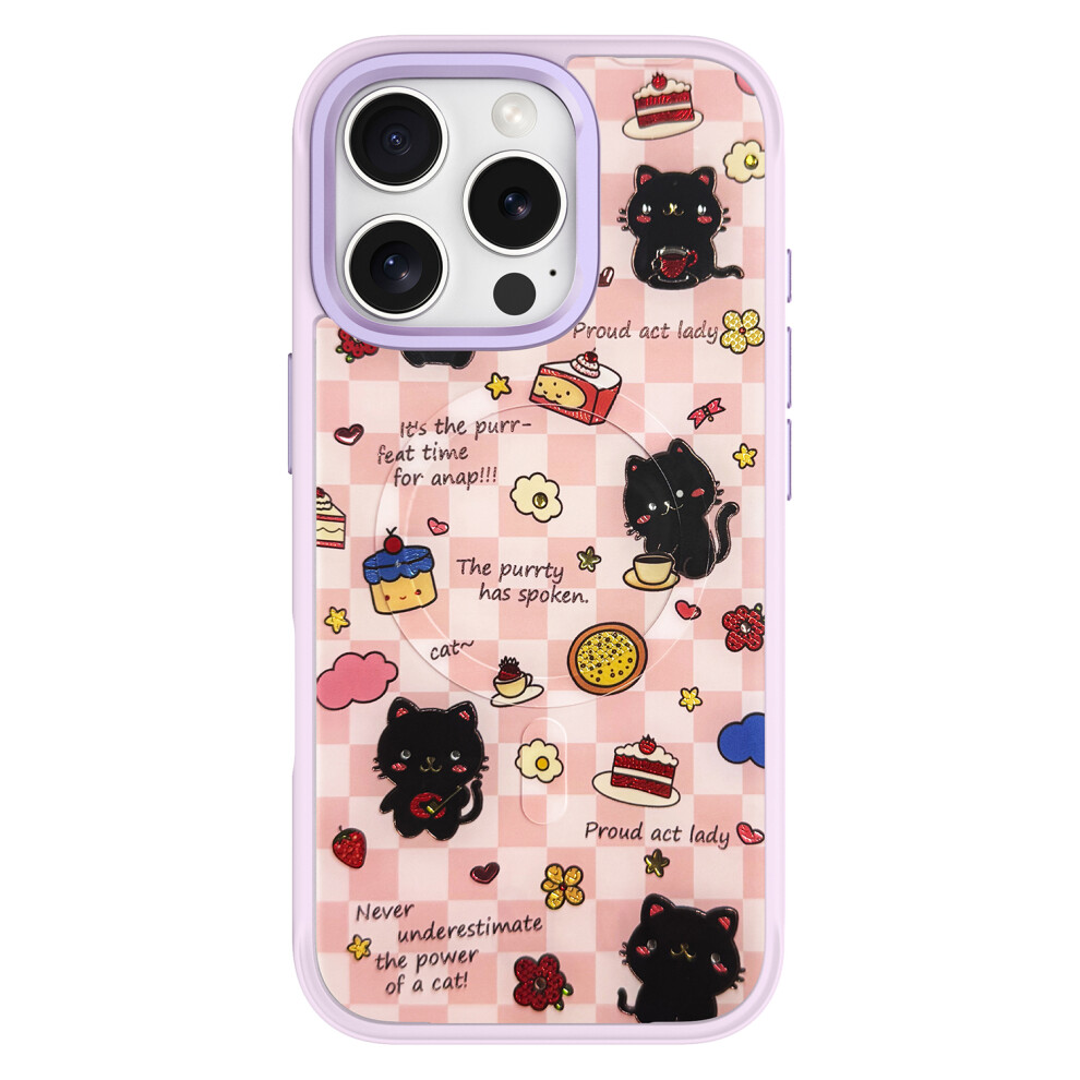 (Purple) For Iphone 16 Pro Case Purple 6914270938700