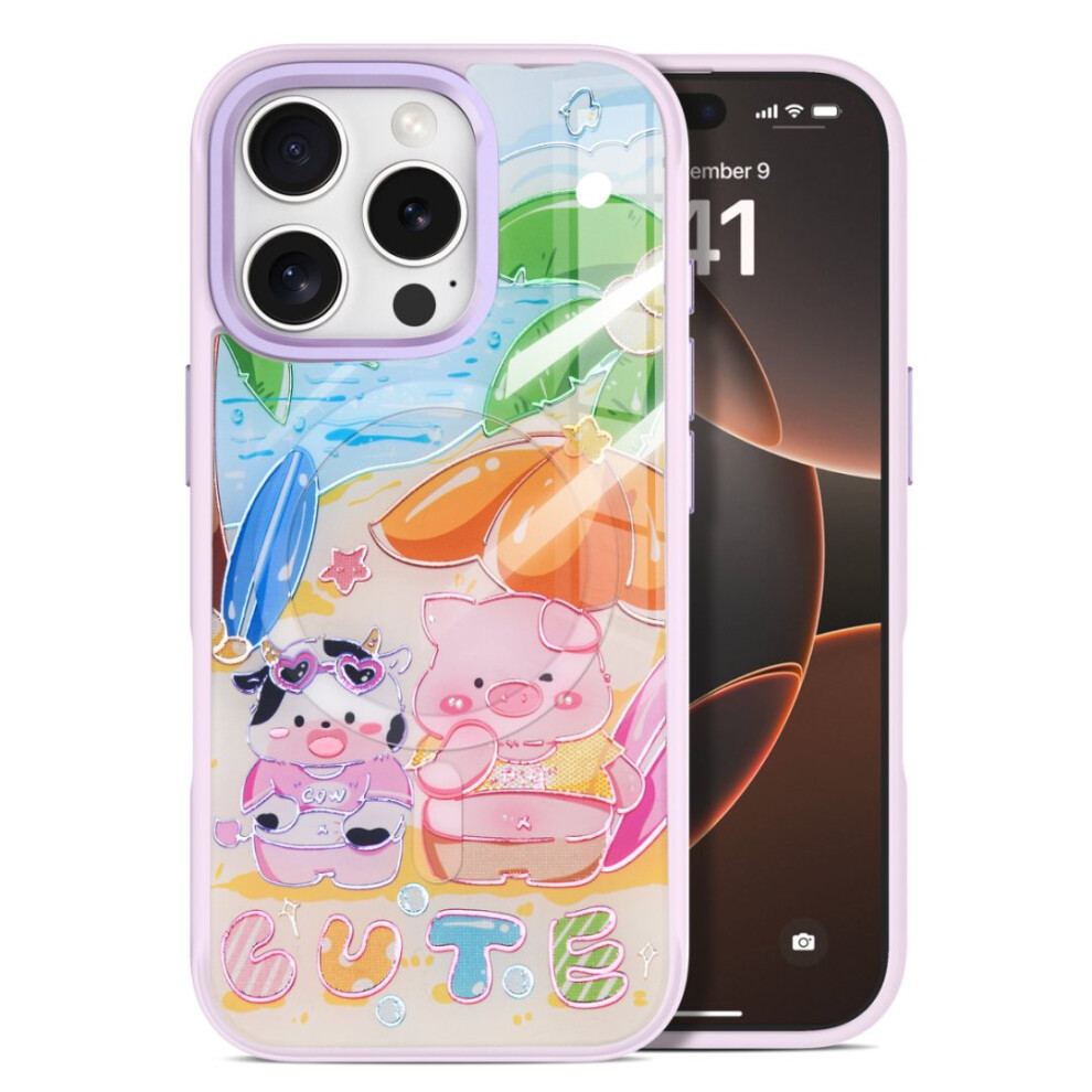 (Purple) For Iphone 16 Pro Max Case Purple 6914277019891