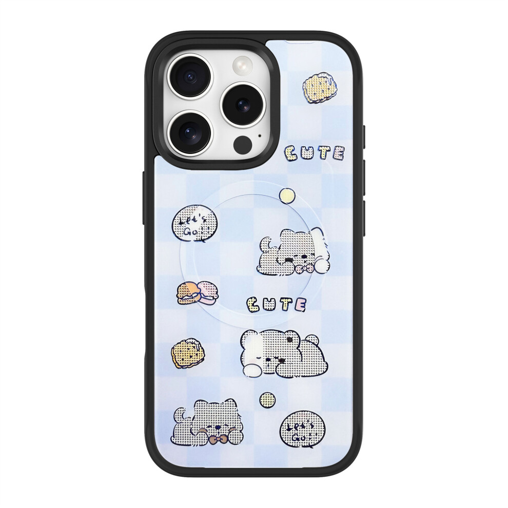 (Black) For Iphone 16 Pro Case Black 6914271637138