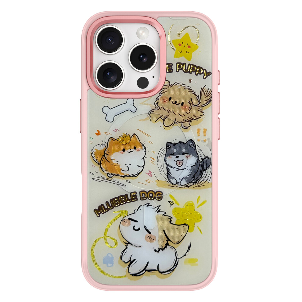 (Pink) For Iphone 16 Pro Case Pink 6914274823996