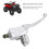 Right Side Brake Master Cylinder for 50cc-250cc GY6 Scooter, Silver 4