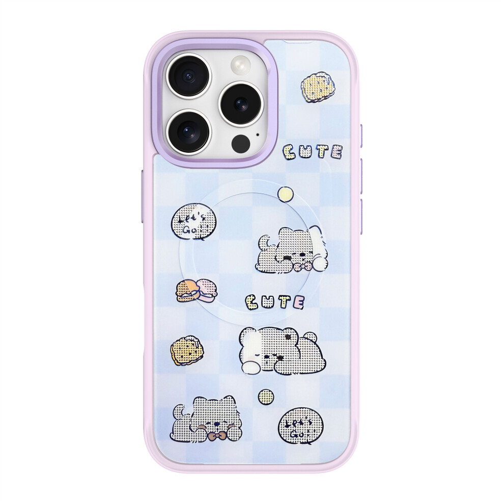(Purple) For Iphone 16 Pro Max Case Purple 6914273363134