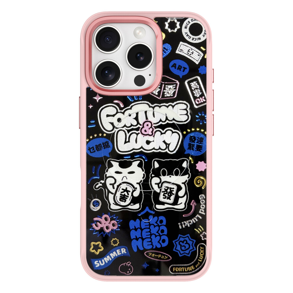 (Pink) For Iphone 16 Pro Case Pink 6914275372127