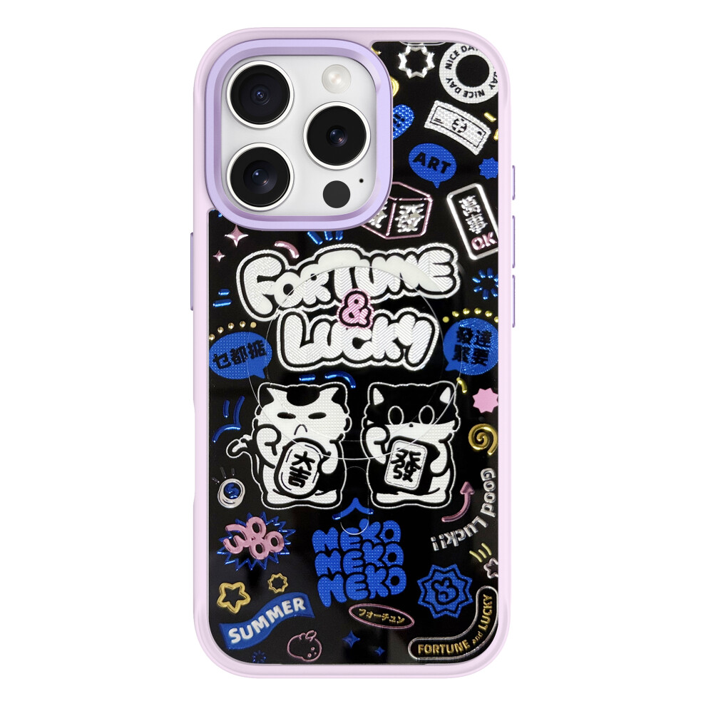 (Purple) For Iphone 16 Pro Case Purple 6914272491074