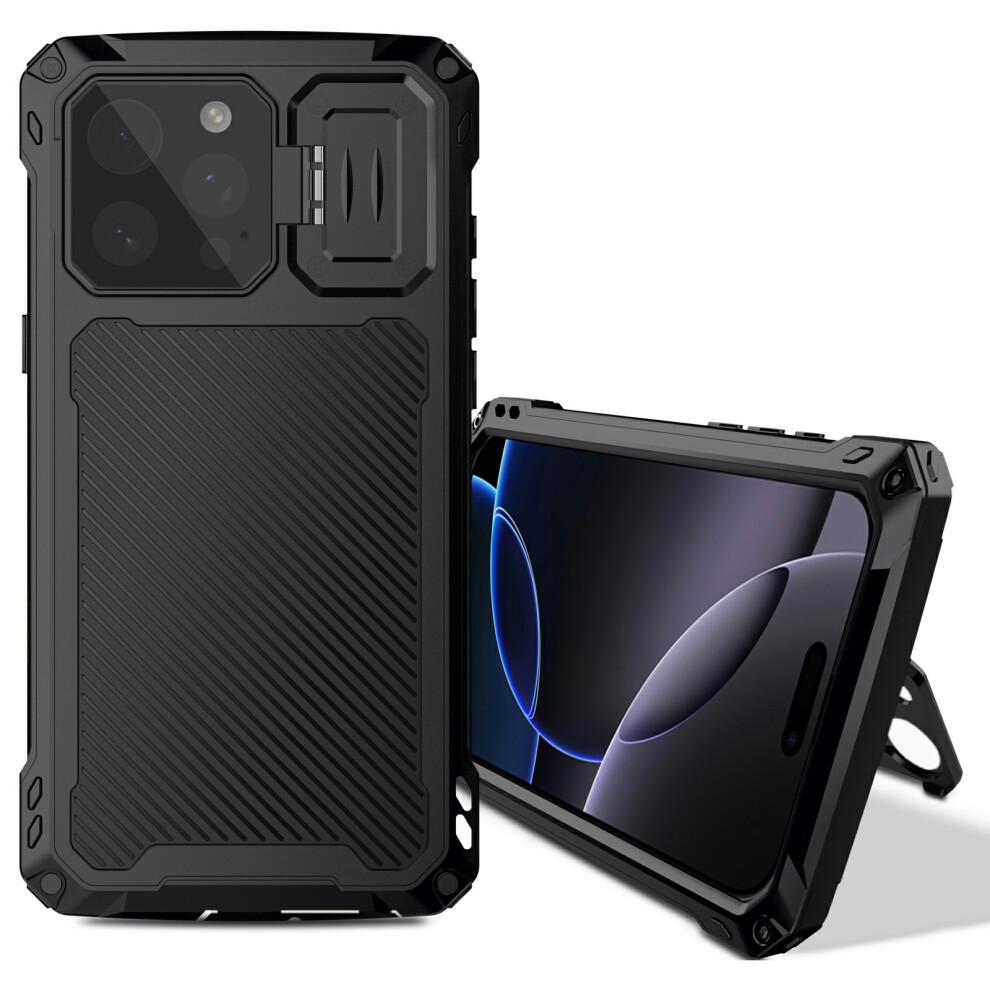 (Black) For Iphone 16 Pro Case Black 6914278473487