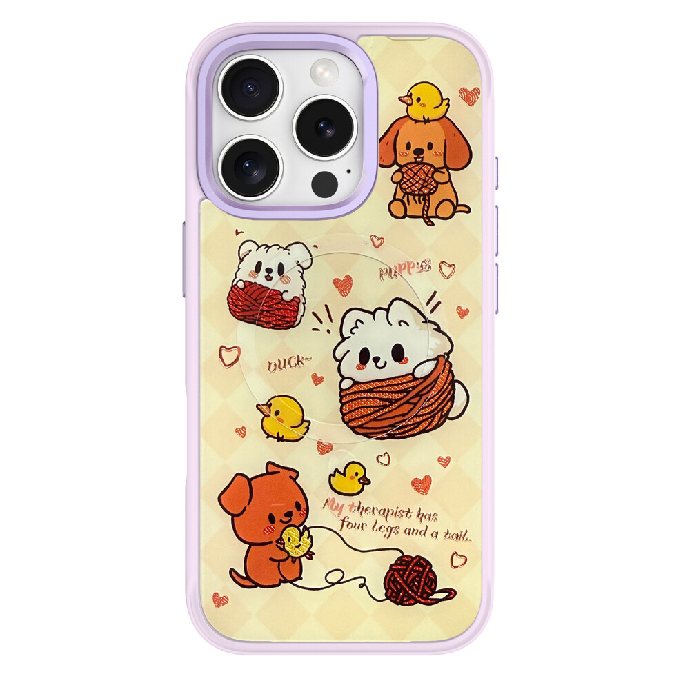 (Purple) For Iphone 16 Pro Case Purple 6914273444727