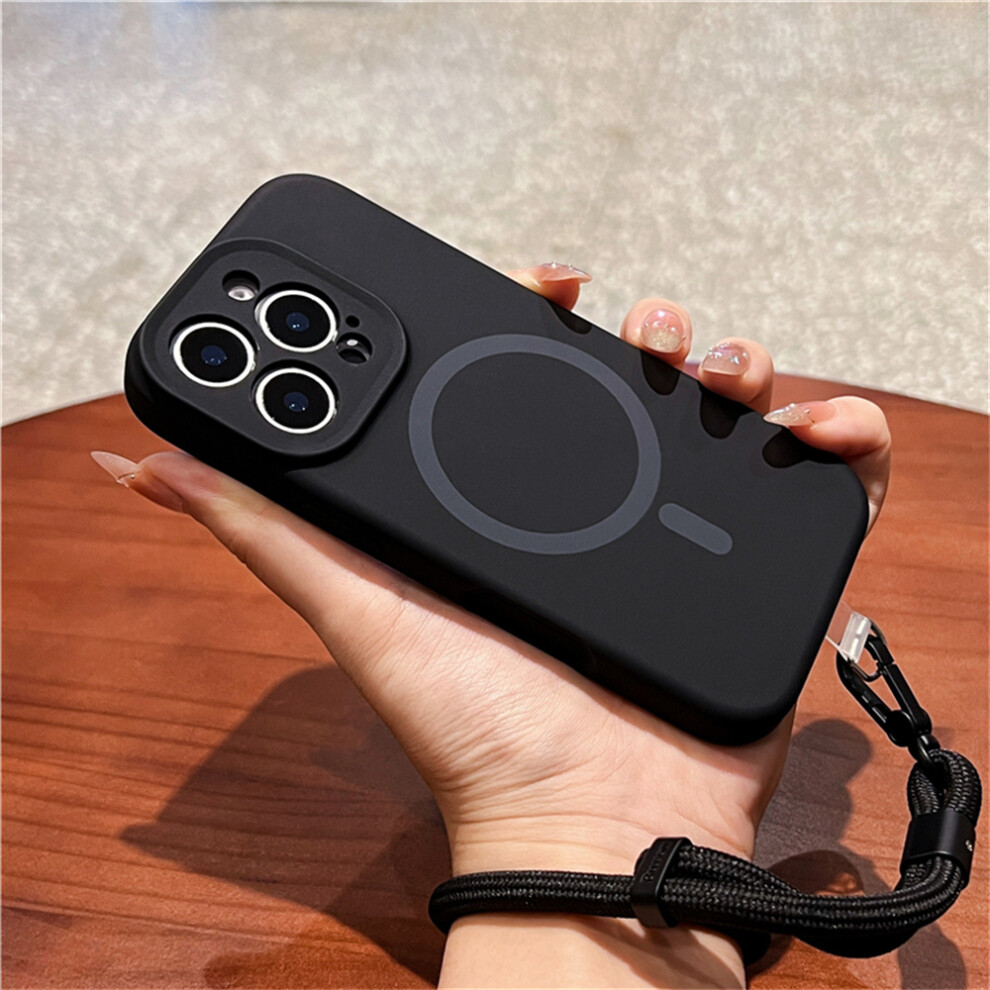 (Black) For Iphone 16 Pro Case Black 6914274113523