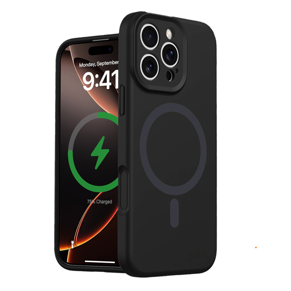 (Black) For Iphone 16 Pro Case Black 6914279939876