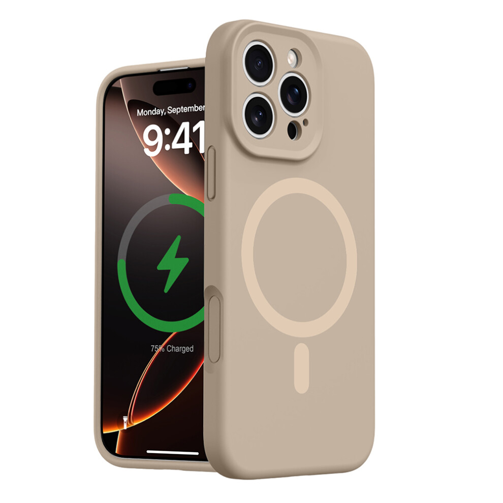 (Light Coffee) For Iphone 16 Pro Case Brown 6914278641718