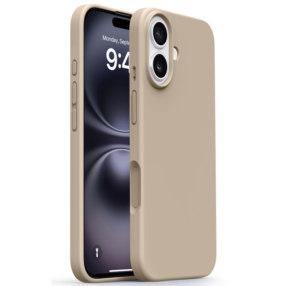 (Light Coffee) For Iphone 16 Case Brown 6914273012346