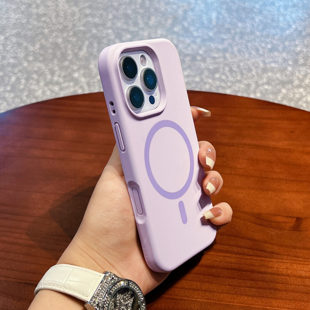 (Light ) For Iphone 16 Pro Case Purple 6914279664662