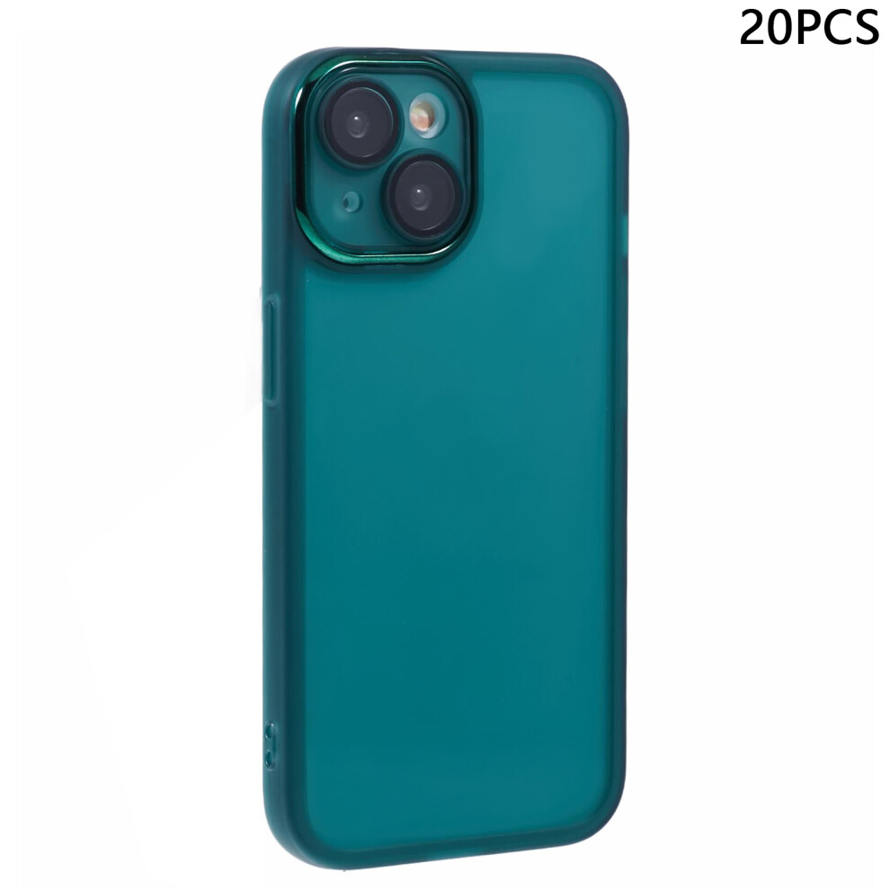 (Transparent ) For Iphone 13 6.1 Inch Case Green 6914271690096
