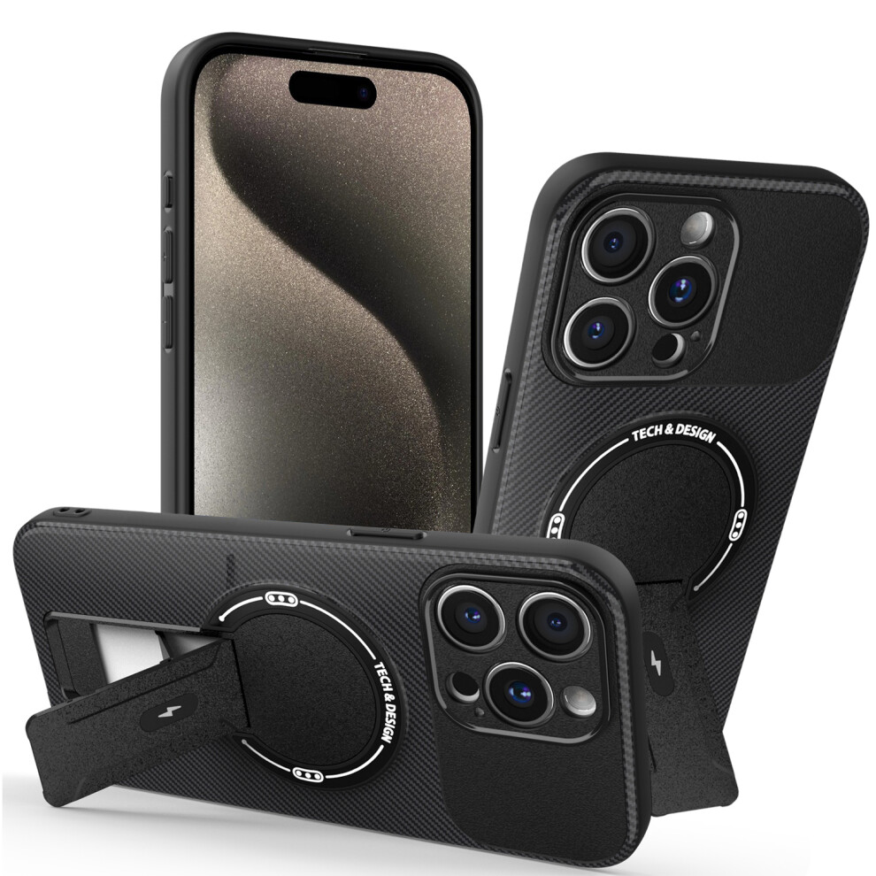 (Black) For Iphone 15 Pro Case Black 6914274931950