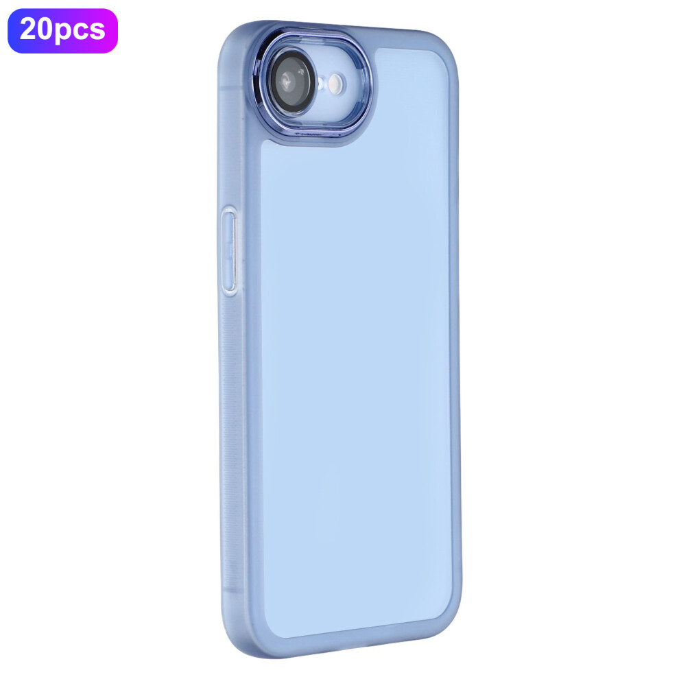 (Transparent ) For Iphone 16E Case Blue 6914272488173