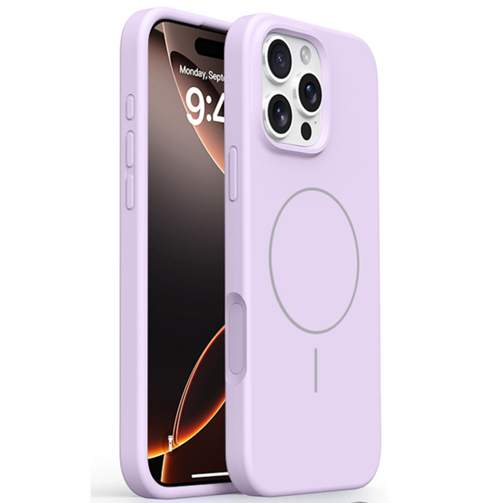 (Light ) For Iphone 16 Pro Case Purple 6914273496887